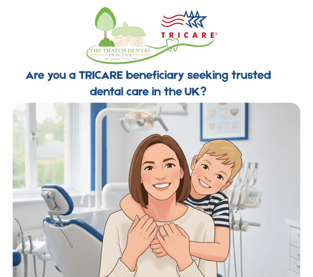 the thatch dental practice is the tricare offical preferred dental provider in uk